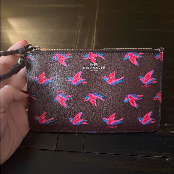 Coach Handbags - Coach Happy Bird Wristlet